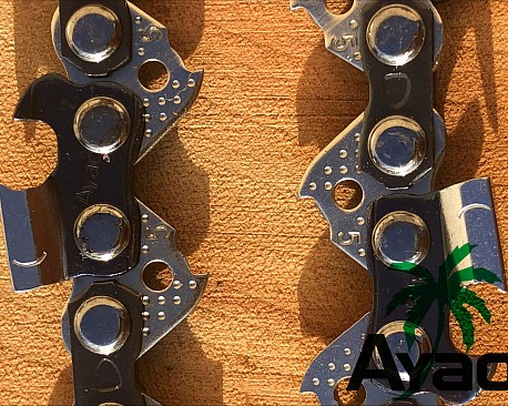 Picture of a AYAO CHAINSAW CHAINS Full Chise 3/8LP 050 49DL FOR Talon 38CC 14" Bar AC3100 etc