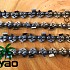 AYAO Full Chisel Chain 3/8LP 050 33DL for Ozito PXCPPS-018 Power X Change Prune